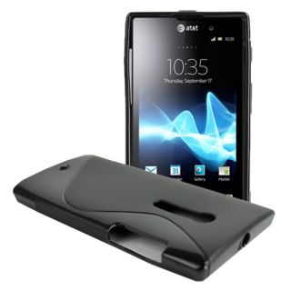 Sony Xperia ion TPU Case Cover s Line s Design s Type Black