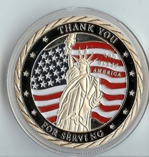 Thank You for Serving Silver Commemorative Coin Mint