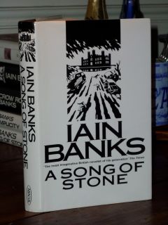 Signed 1st 1st A Song of Stone Iain Banks Abacus 1997 UK H B