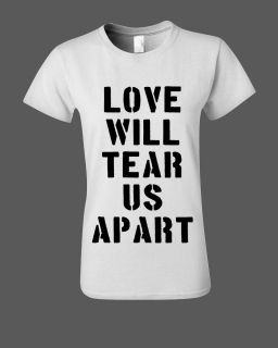  Apart Women T Shirt Joy Division Ian Curtis New Order Interpol