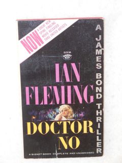 Ian Fleming Doctor No A James Bond Thriller Signet 1958 D2036