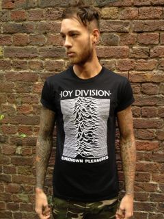  Division Unknown Pleasures T Shirt Vtg Punk Black Ian Curtis