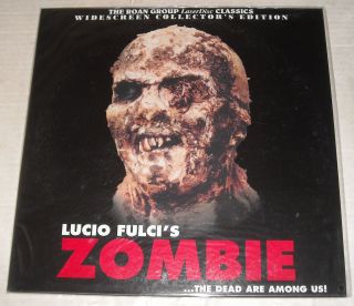 Movie Laserdisc 1979 Lucio Fulci Zombie Roan Group Horror