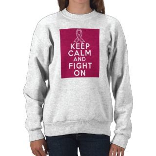 Sickle Cell Anemia Keep Calm and Fight On Pull Over Sweatshirt