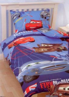  Finn McMissile Reversible Single Bed Duvet Quilt Cover Set New