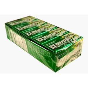 Ice Breakers Wintergreen Gum 20 Packs 15 Sticks Ea