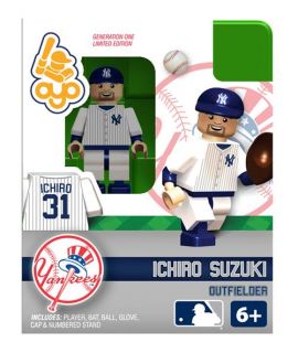 Ichiro Suzuki OYO Mini Fig Figure Lego Compatible New York Yankees NIP