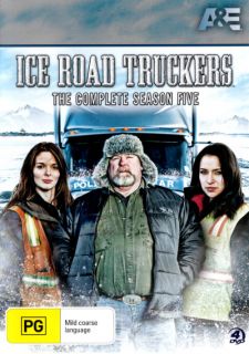 DVD Ice Road Truckers Season 5 New 4 Discs TV TV