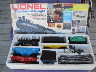 Lionel Thunderball Freight 027 Gauge Electric Train Set Boxed 1970