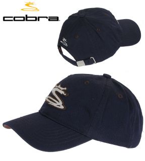 Cobra Snake Icon Cap Hat Navy Mens One Size Fits All New Free Ground