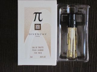 Givenchy Pi EDT Pour Homme 06 oz Sample Size
