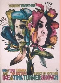 Ike Tina Turner Germany Poster 1971 Gunther Kieser