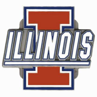 Illinois Fighting Illini NCAA Team Logo Trailer Hitch Cover