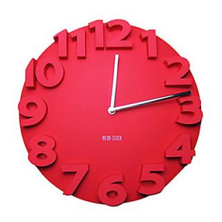 creative 3d number wall mounted analog clock 00278866 1 write a review