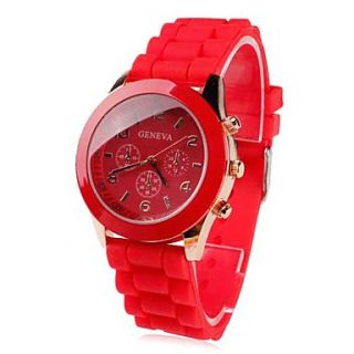 USD $ 4.79   Unisex Plastic Analog Quartz Wrist Watch (Assorted Colors