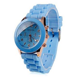 USD $ 4.79   Unisex Plastic Analog Quartz Wrist Watch (Assorted Colors