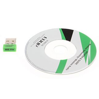 EUR € 11.86   150Mbps sans fil 802.11n Wi Fi USB Nano Carte réseau