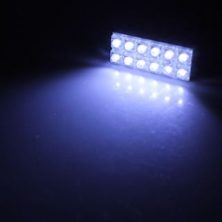 BA9S/Festoon/T10 4W 12 led 320 350lm wit licht LED lamp voor auto deur