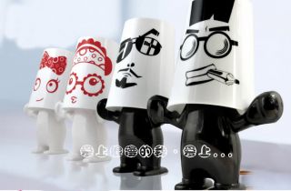 Fashion Funny Toothbrush Holder Cup Lovers Lovely Convenient New