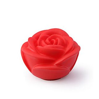 USD $ 2.19   Charming Rose Shaped Red Night Light (3xAG13),