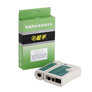 USD $ 6.59   2 in 1 RJ45 RJ11 Network and Telephone Cable Tester,