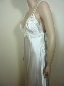 NWT $78 Jonquil in Bloom Large Satin Nightgown Ivory Bridal Gown