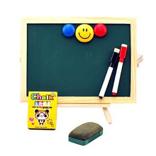 USD $ 13.39   Wooden Blackboard with Eraser and Chalk,