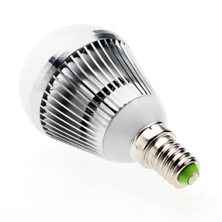 dimmable e14 3w 270 300lm 6000 6500k branco natural lâmpada LED Ball