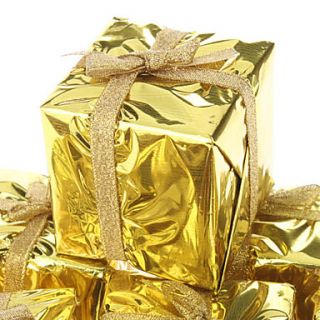 EUR € 9.10   12 Pack 6cm 2,5 Pinecones Shiny Gold Gift Box Christmas