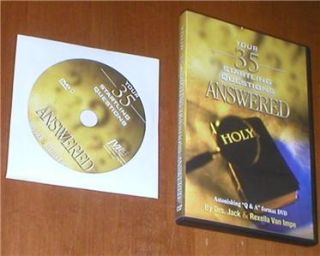  35 Startling Questions Answered DRS Jack Rexella Van Impe DVD