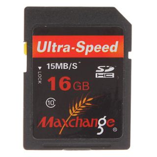 EUR € 21.43   Maxchange 16GB Classe 12 SDHC Cartão de Memória SD