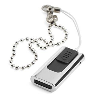 16GB versenkbare Schlüsselanhänger Mini USB Flash Laufwerk (schwarz
