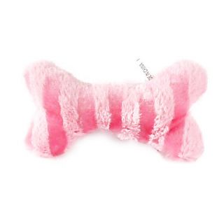 USD $ 1.99   Striped Bone Squeaking Toy for Dogs (17cm, Assorted