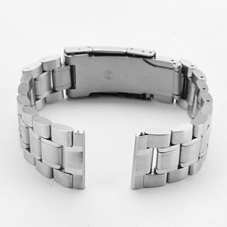 USD $ 8.69   Unisex Stainless Steel Watch Band 16MM (Silver),