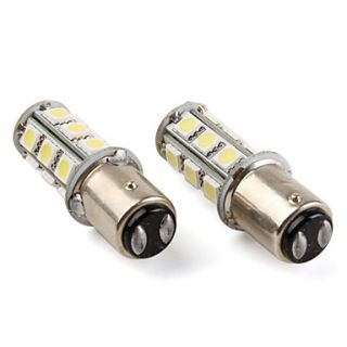 1157 18 * 5050 SMD carro branco lideradas luzes de sinalização (2