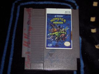 Monster in My Pocket Nintendo NES Used Game Only
