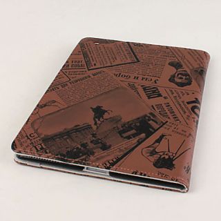 USD $ 19.99   Unique Style PU Leather Case with Stand for the New iPad