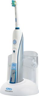 The Oral B Triumph 9400 is a powerful, rechargeable toothbrush with