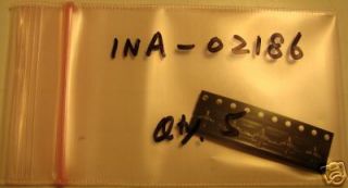 HP Low Noise Silicon MMIC Amp INA 02186 New Qty 5