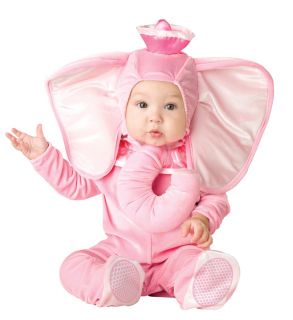 Pink Elephant Designer Child Toddler Costume Medium 12 18 Months