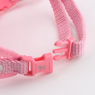  Style Body Harness with 4ft Leash for Dogs (Large, 23 31 Inches, Pink