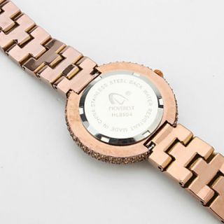 USD $ 21.49   Womens Casual Alloy Analog Quartz Bracelet Watch 8904
