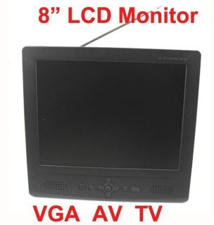 Inch TFT LCD Color screen Monitor TV PC VGA 3 in 1 for CCTV car