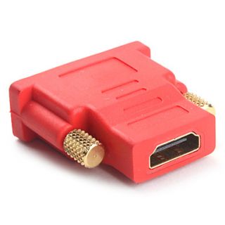 EUR € 4.22   HDMI para DVI conversor (vermelho), Frete Grátis em