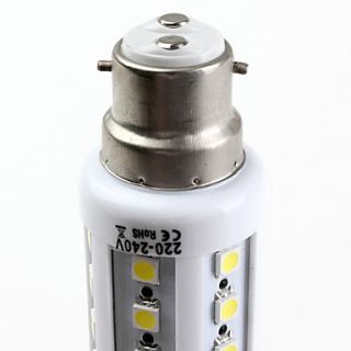 B22 SMD 5050 44led 500lm 7,5 W naturweiß Mais Glühbirnen (220 240V)