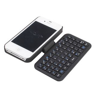 USD $ 26.99   QWERTY Bluetooth Keyboard with Case for iPhone 4 and 4S