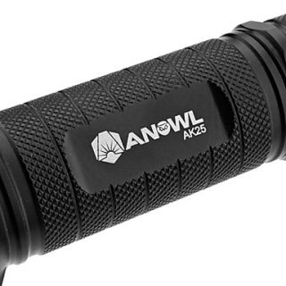 USD $ 32.49   ANOWL AK25   CREE R5 LED Flashlight (320 Lumen, Black