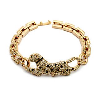 EUR € 25.75   Oostenrijkse diamanten ingelegde panter armband