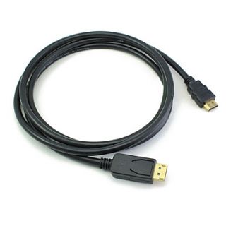 EUR € 26.21   DP Male naar HDMI Male Cable (1 m), Gratis Verzending