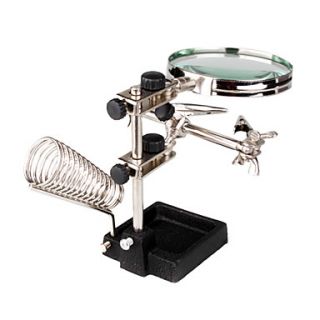 USD $ 26.89   Helping Hand Magnifier with Soldering Stand,